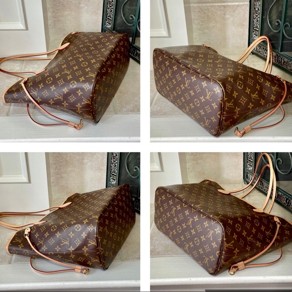 Louis Vuitton Neverfull MM Monogram Print - Picture 4 of 9